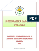 Sistematika Laporan PKL Pemukiman