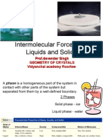 Inter Molecular Forces and Liquids and Solids