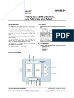 WM8524_ Audio Dac