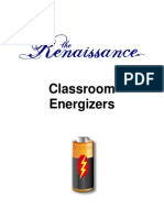 Energizers for the Classroom