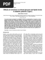 Download Effects of Cinnamon on Blood Glucose and Lipids Levels by zeglam SN20536903 doc pdf