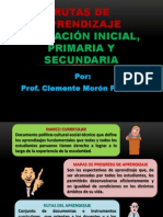 RUTAS DE APRENDIZAJE EDUCACIÓN SECUNDARIA - PPSX