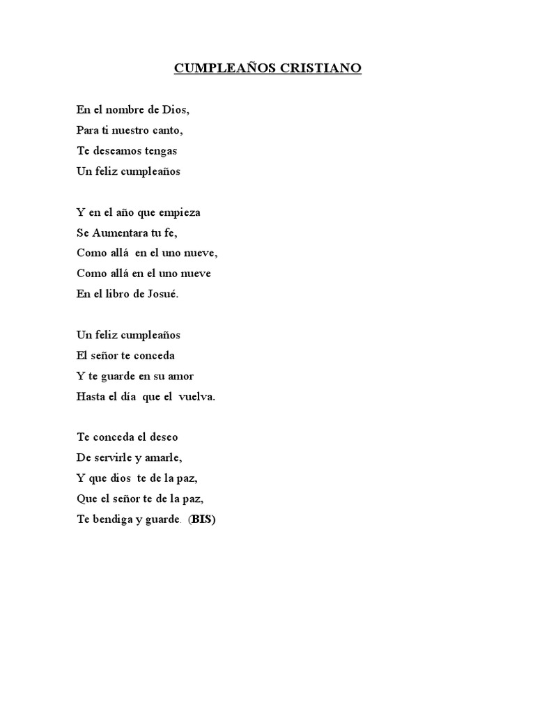 Cumpleaños Cristiano | PDF, image size:768x1024