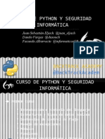 Curso de Python y Seguridad Informatica