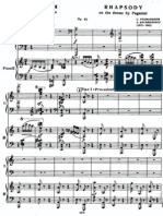 Rachmaninoff-Rhapsody On The Theme by Paganini-Sheetzbox PDF