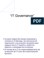 Presentacion IT Governance