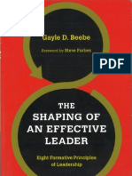 The Shaping of An Effective Leader