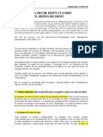 ¿Qué Quería Decir Jesús Cuando Predicaba El Reino de Dios - Lohfink PDF