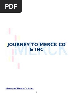 42983918 Merck Strategic Management Report