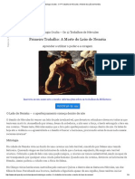 Simbologia Oculta - O 1º Trabalho de Hércules - A Morte Do Leão de Neméia PDF