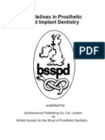 Glossary and Guidelines in Implant