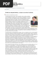 Direito Ao Esquecimento 2 - ConJur - Direito Comparado_ Direito Ao Esquecimento, A Culpa e Os Erros Humanos