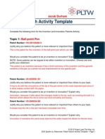 E1 2 Patent Searches - Activity Template