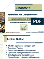 Operations and Competitiveness