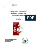 Diagnostico Situacion Sanitaria Acuicola Tabasco, Ostion