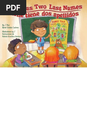 René Has Two Last Names / René tiene dos apellidos by René Colato Lainez