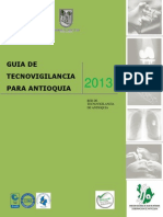 Guia de Tecnovigilancia Para Antioquia 2013