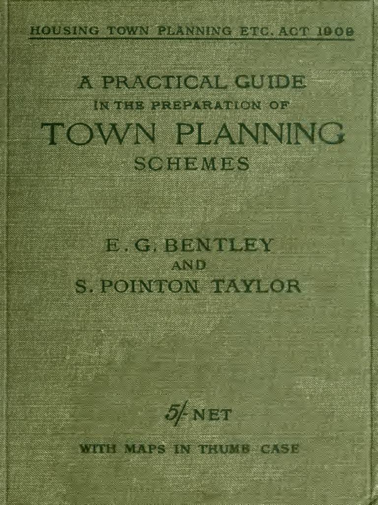 Housing and Town Planning Act 1909 Local Government Highway