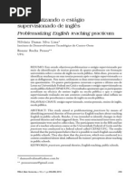 Problematizando o estágio supervisionado de inglês