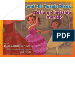Sofia and The Purple Dress / Sofia y El Vestido Morado by Diane Gonzales Bertrand