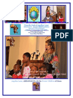 PRESS LAUNCH - Dream Child - Angelina Lazar AMBASSADOR Speech - Feb 4 2014 Accra Ghana 