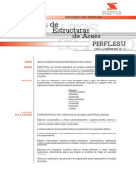 Sidetur Manual de Estructuras de Acero - Perfiles U