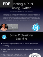 Creating a PLN Using Twitter