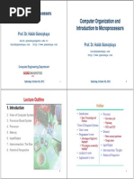 Mp1-Introduction To Microprocessors