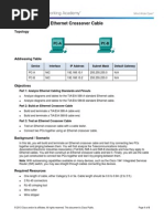 4.2.2.7 Lab - Building An Ethernet Crossover Cable