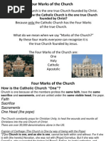 Four Marks of the Church