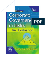 Corporate Governance in India: An Evaluation