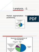 Industrial Analysis. - 2.: Market Segmentation - Targeting - & Positioning.