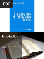 Introduction To Programming With Xojo