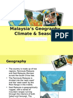 Malaysia Geography and Climate