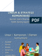 2 Unsur Dan Strategi Komunikasi