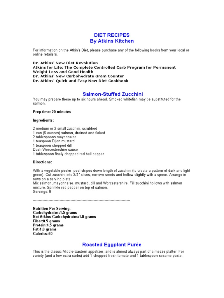 Diet Recipes by Atkins Kitchen PDF Mayonnaise Atkins Diet
