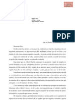 Pablo Edo CS1A. Carta A Emilio Zola PDF