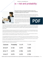 Back to basics – risk and probability_ part one