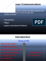 Interprocess Communication: Pipes Popen and Pclose Functions