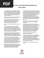 Fundamental Rules of International Law Case Studies