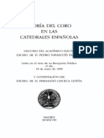 Teoria del Coro en Catedrales Españolas