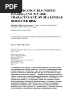 Classification, Diagnostic Imaging, And Imaging Characteriza