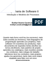 Engenharia de Software: MODELOS E PROCESSOS