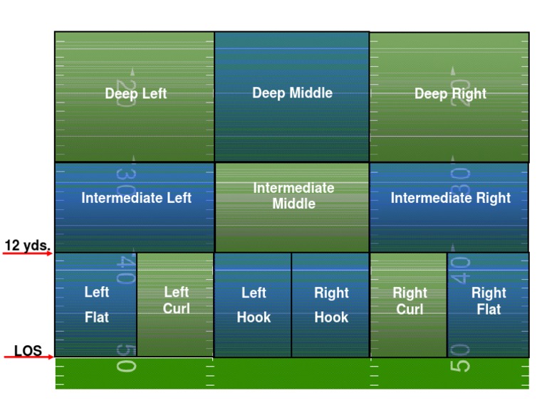 Field Defensive Passing Zones | PDF | Social Science