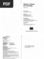 Brennan James F - Historia Y Sistemas de La Psicologia | PDF