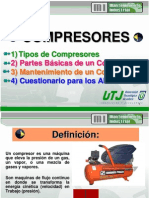 Compresores: tipos, partes y mantenimiento