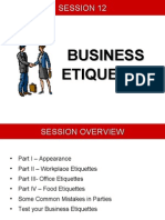 Business Etiquettes Grooming