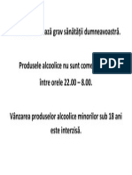 Alcoolul dăunează grav sănătății dumneavoastră