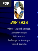 Amostragem de Jazida