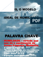 Jesus o Modelo Ideal de Humildade